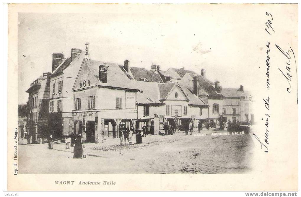 MAGNY ANCIENNE HALLE - Magny En Vexin