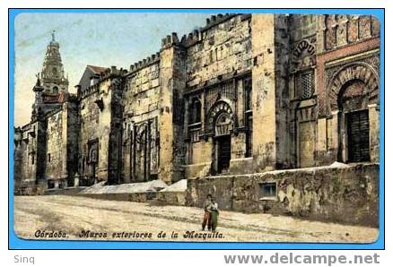 CORDOBA: Muros Exteriores De La Mezquita - Córdoba