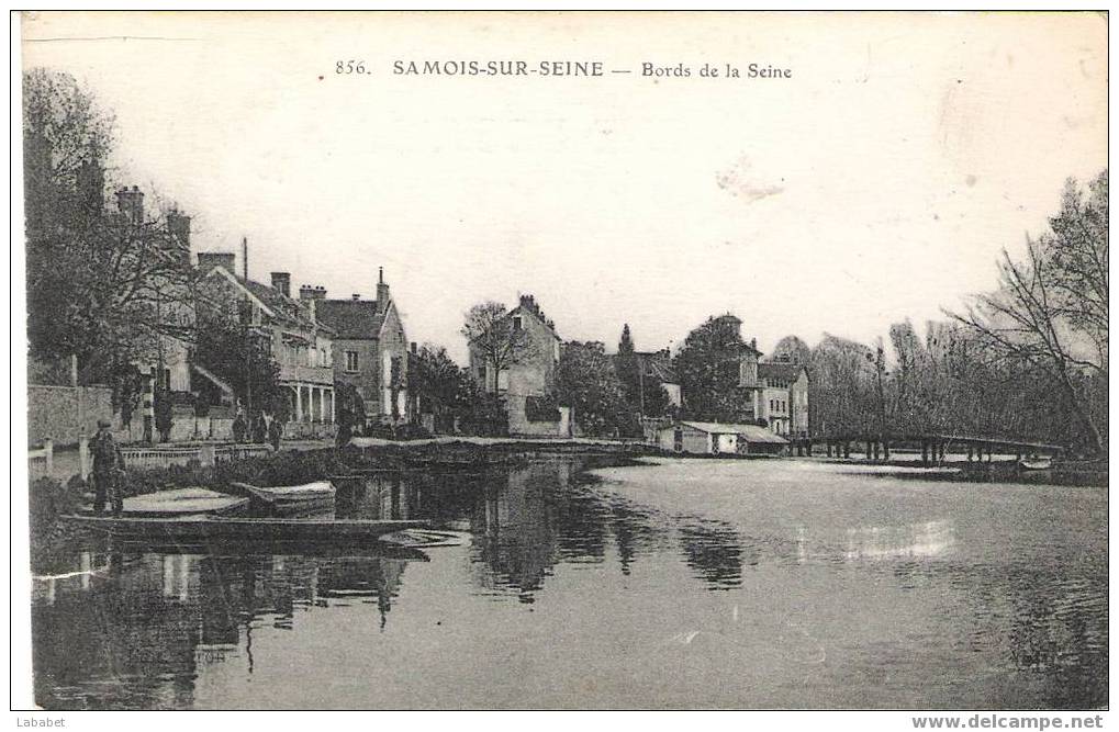 SAMOIS  BORDS DE LA SEINE - Samois