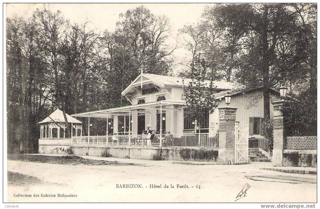 BARBIZON  N° 65 HOTEL DE LA FORET - Barbizon