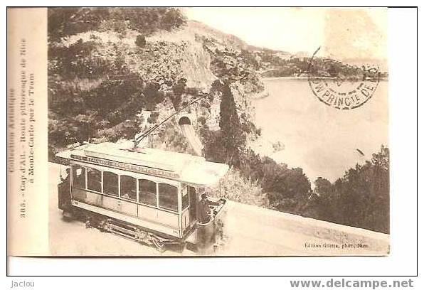 NICE A MONTE CARLO PAR LE TRAMWAY REF 1309 - Casinos