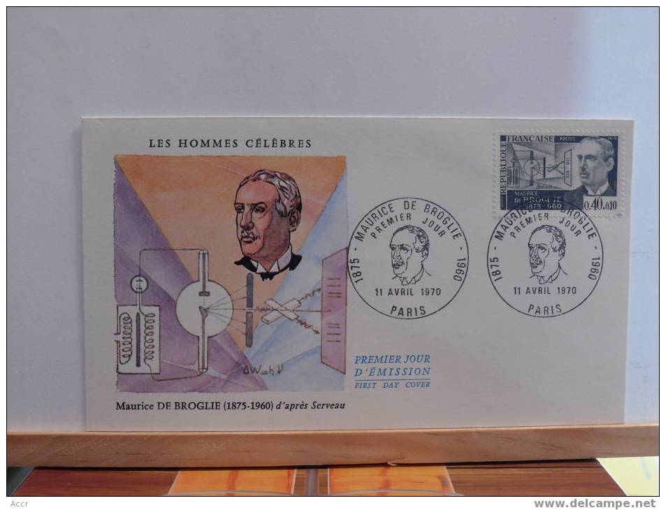 France FDC 1970 Maurice De Broglie, Physicien - Physique