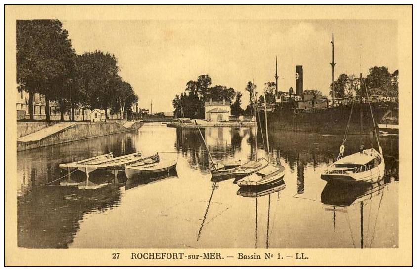 ROCHEFORT Sur MER 17 - Bassin N° 1 - Rochefort