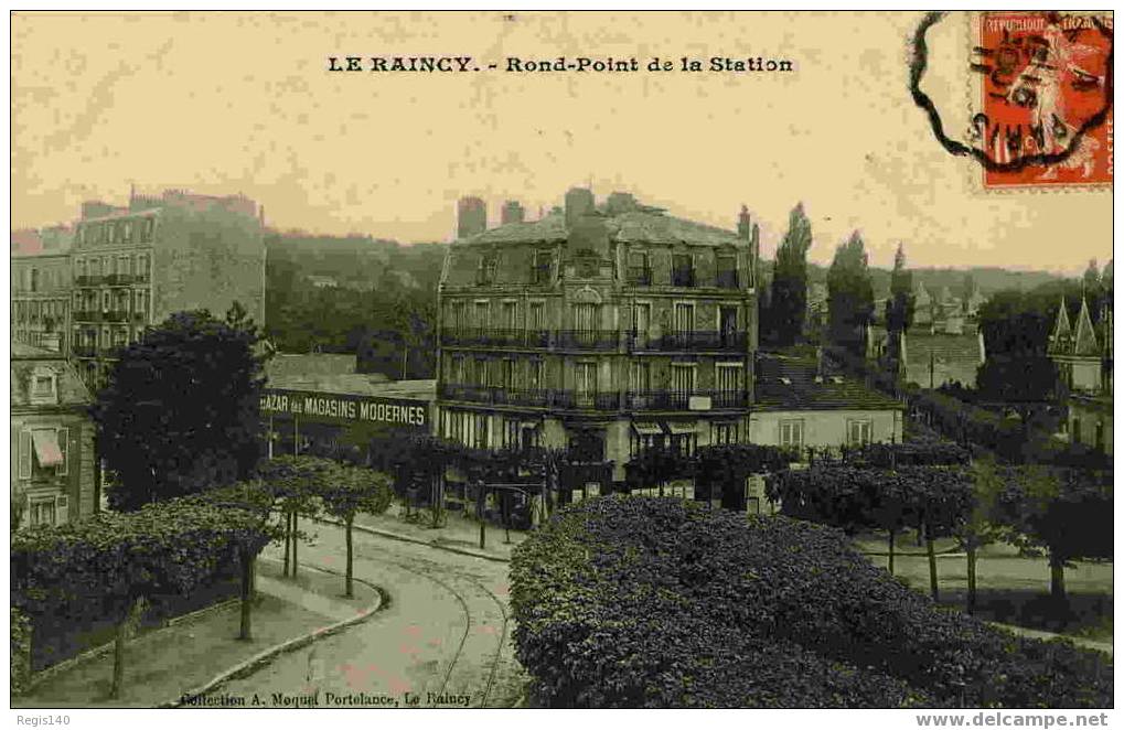 Le Raincy - Rond Point De La Station- 1911 - Le Raincy