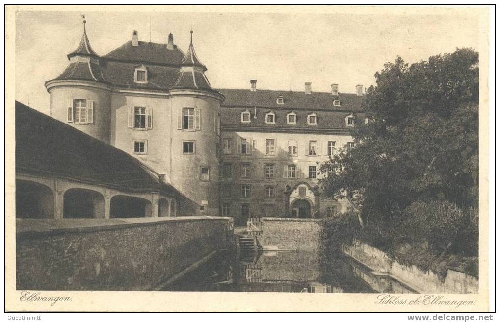 Schloss Ob Ellnvangen.cpa. - Ellwangen