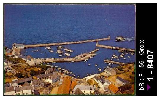 56 Groix - 3 Bis - ILE -DE-GROIX (Morbihan) Vue Générale Du Port - Vue Aerienne Port - Cpm -  /  D56D  K56069K  C56069C - Groix