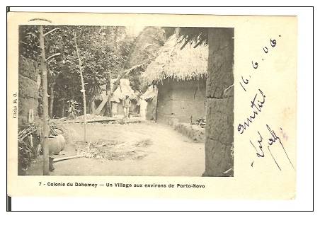 CPA COLONIE Du DAHOMEY 1906 - Dahomey