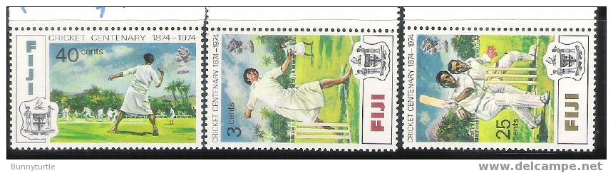 Fiji 1974 Centenary Of Cricket In Fiji MNH - Fiji (1970-...)