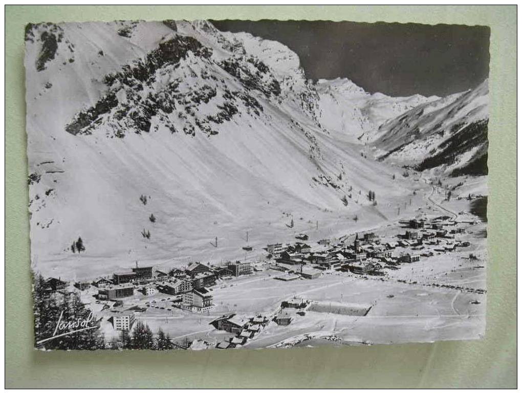 73 VAL D ISERE VUE AERIENNE ANNEES 50 - Val D'Isere