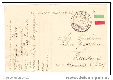 362)cartolina Postale Da Campo - Usados