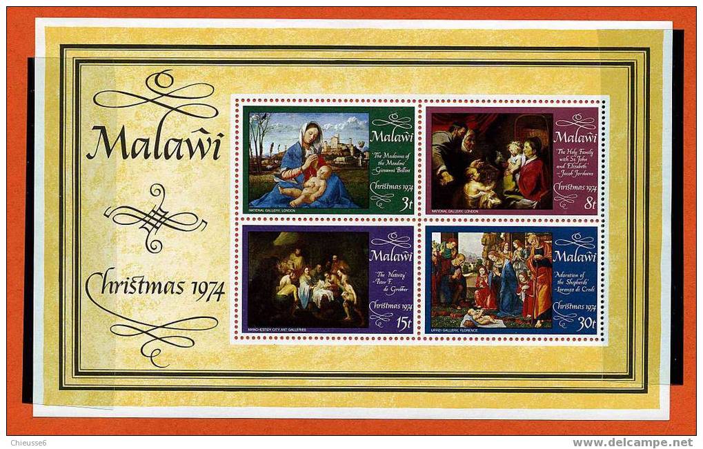 Malawi ** Bloc N° 38 - Noël - Malawi (1964-...)