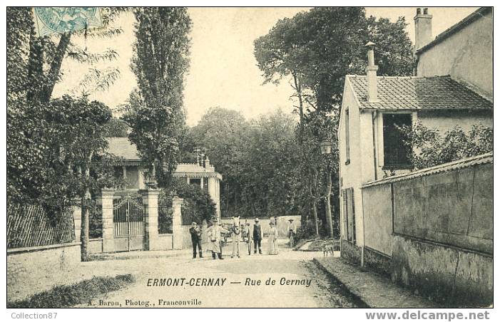 95 - VAL D'OISE - ERMONT CERNAY - RUE De CERNAY - Ermont-Eaubonne