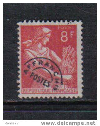 ES113 A - FRANCIA , Preannullati : Due Valori Con Linguella Forte  * - 1953-1960