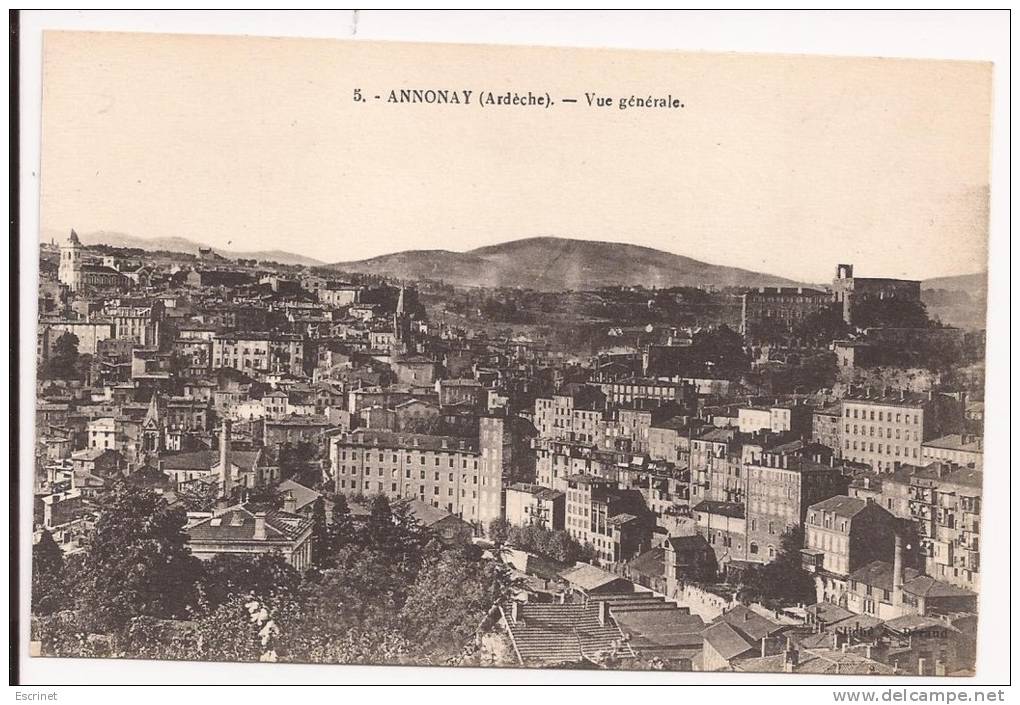 Annonay : Vue Generale - Annonay