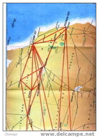 AIR ROUTE TWA  TRANS WORLD AIRLINE - Monde