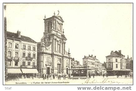 Sint-Joost-ten-Noode - Saint-Josse-ten-Noode : L'Eglise : 1902 - St-Joost-ten-Node - St-Josse-ten-Noode