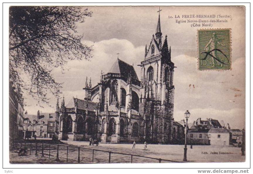LA FERTE BERNARD - Eglise Notre Dame Des Marais - La Ferte Bernard