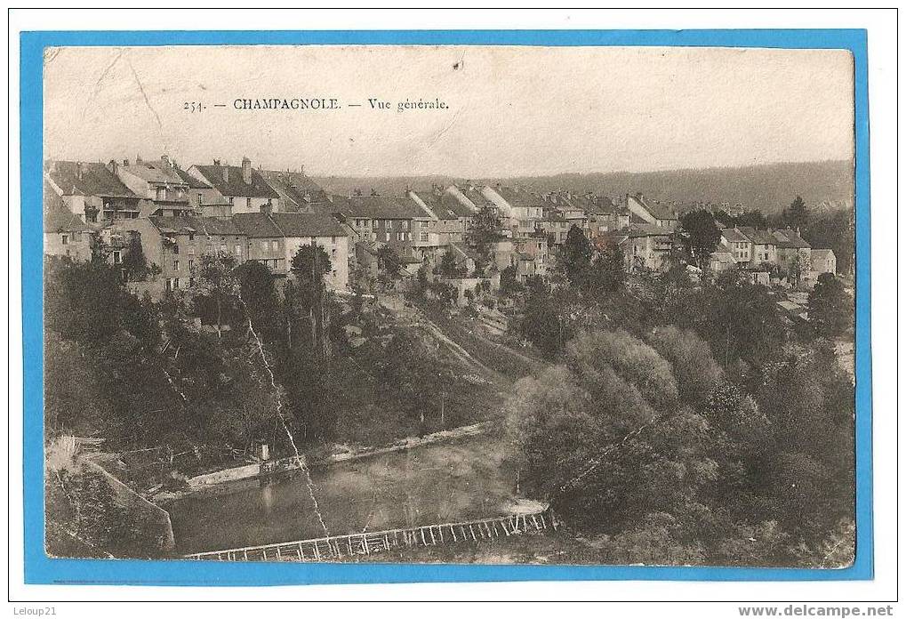 CHAMPAGNOLE Vue Générale - Champagnole