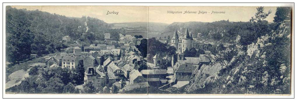 8522 - Durbuy - Villégiature Ardennes Belges - Panorama - Carte Double - Durbuy