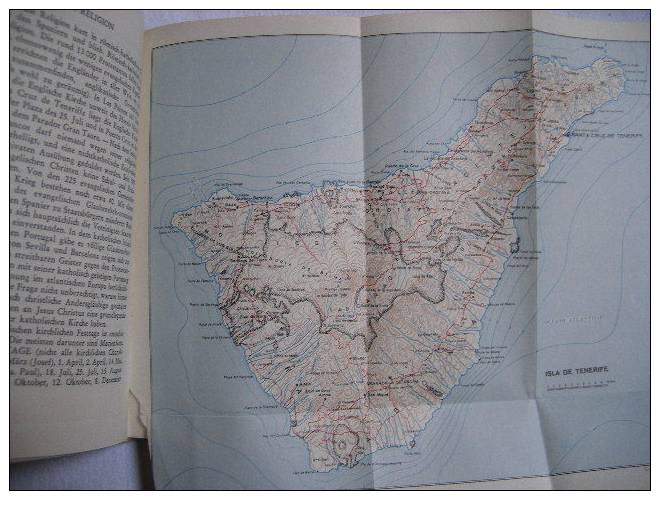 Kanarische Inseln Und Madeira Kurt Schroeders Reiseführer 1955 - Espagne