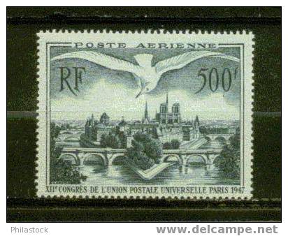 FRANCE POSTE AERIENNE Nº 20 ** - 1927-1959 Nuevos