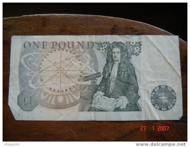 PETIT ONE POUND NON DATE (1981-1982)     N° 1 - 1 Pond