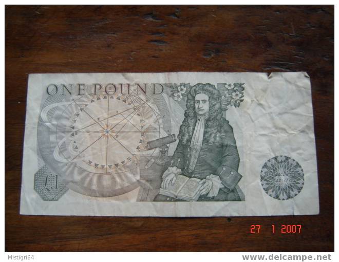 PETIT ONE POUND NON DATE (1981-1982)     N° 3 - 1 Pound