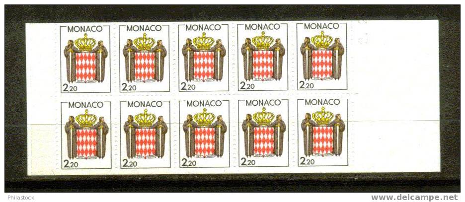 MONACO CARNET Nº 1 ** - Postzegelboekjes