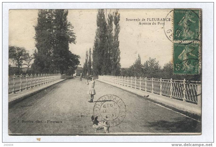 SOUVENIR De FLEURANCE  --  Avenue Du Pont - Fleurance