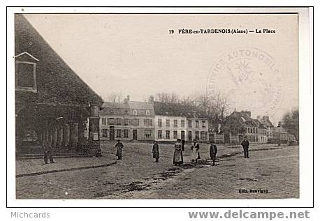 CPA 02 FERE EN TARDENOIS - La Place - Fere En Tardenois