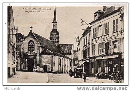 CPA 02 VILLERS COTTERETS - Rue De L Hotel De Ville - Villers Cotterets