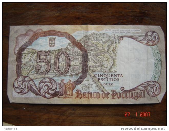 50 ESCUDOS 1964 BANCO DE PORTUGAL - Portugal