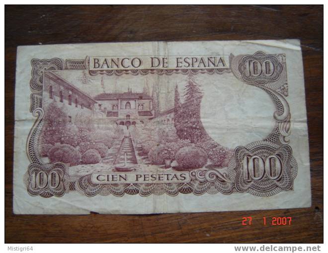 100 PESETAS 1970 EL BANCO DE ESPANA - 100 Peseten