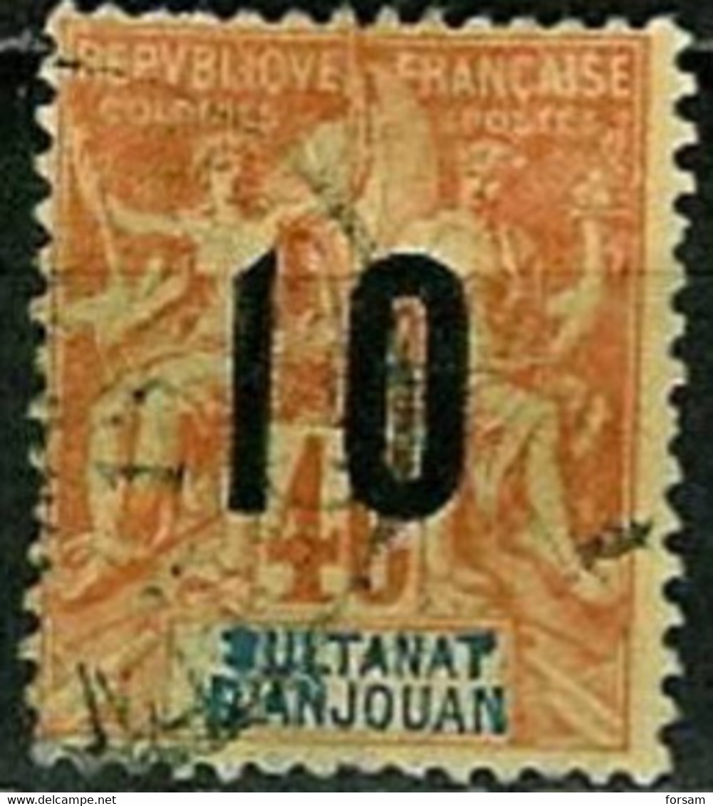 MADAGASCAR..1912..Michel # 117 I...used. - Oblitérés