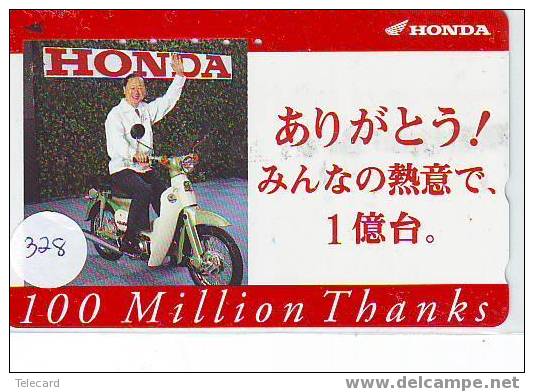HONDA MOTORSPORT MOTOR Sur Telecarte Japan (328) - Sport