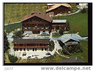 Jolie CP Suisse Chalet Talblick Beatenberg - Vue Aérienne - A Circulée - Beatenberg