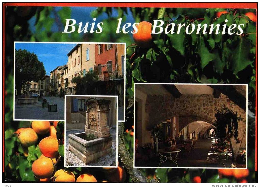 * Mirabel - Aux - Baronnies (Drôme) * Près De Nyon, Valence, Place Des Arcades, Vieux Intérieur, Pêche, Perzik, Fruit - Nyons