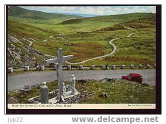 Jolie CP Ireland Irlande Healy Pass Between Co. Cork & Co. Kerry - écrite - Cork