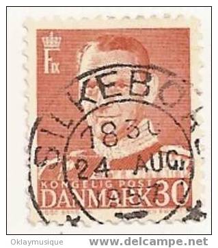 Timbre Du Danemark N° 321a - Used Stamps