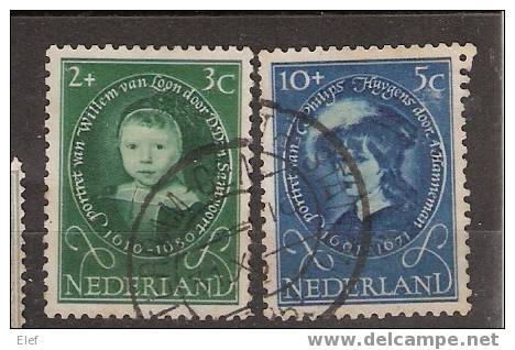 PAYS-BAS / NEDERLAND, Lot De 9 Timbres à SURTAXE (2 Neufs**+ 7 OB) Dont Yvert N° 553,700,741 ; TB - Collections