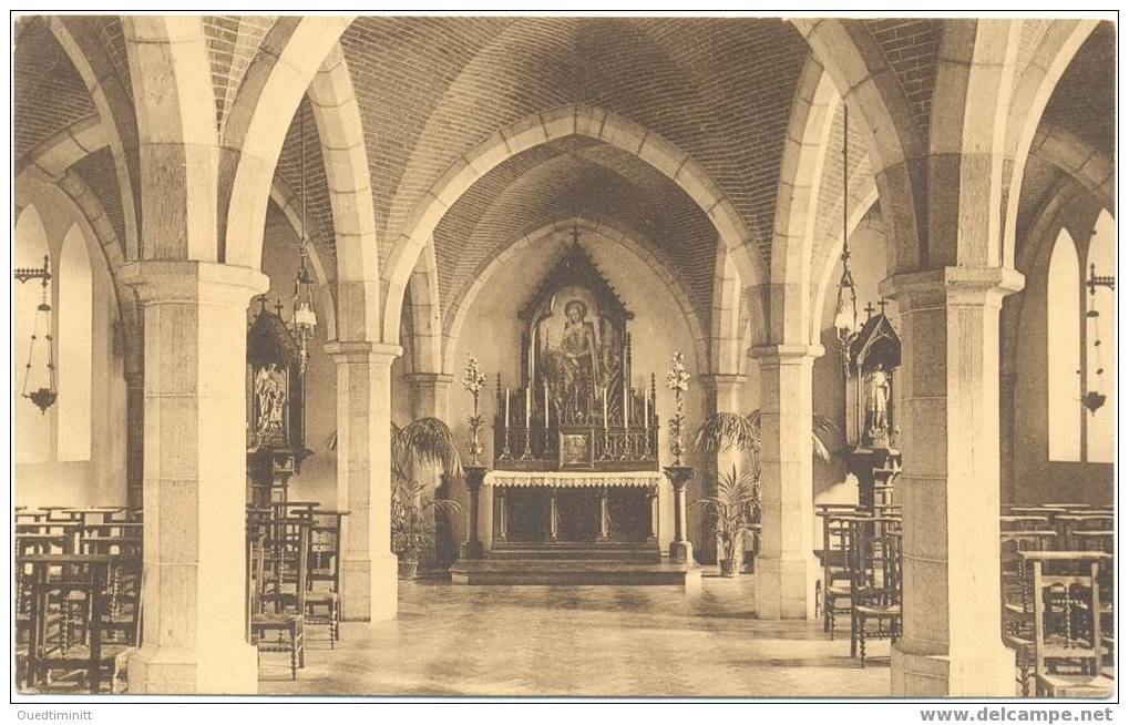 Belgique.Liège.sacré-coeu R  De Bois-l'Evêque , Chapelle De La Ste Vierge.CPA. - Liege