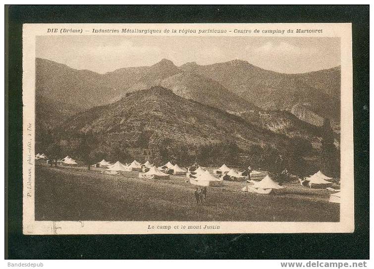 Die - Industries Métallurgiques De La Région Parisienne - Centre De Camping Du Martouret ( P. Libmann ) - Die