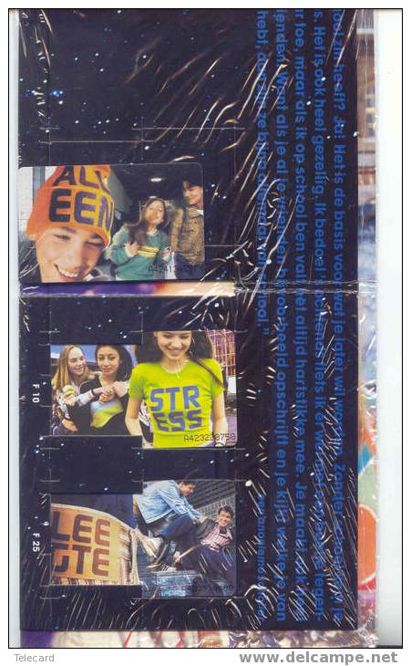 NEDERLAND Telefoonkaarten Set SCHOOL ONGEBRUIKT / MINT - [5] Collector Packs