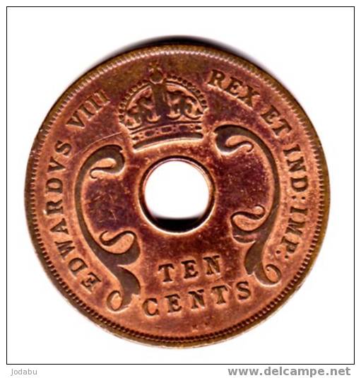 10cents East-africa De  1936 - Kolonies