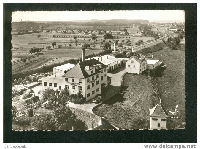 CPSM -  DRULINGEN ( Noté Drulinger ) - La Centrale Beurrière (industrie Lait Beurre Fromage Vue Aérienne LAPIE 5) - Drulingen