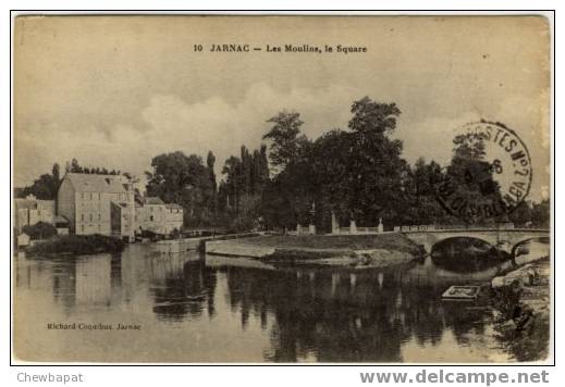 Jarnac - Les Moulins, Le Square - Jarnac