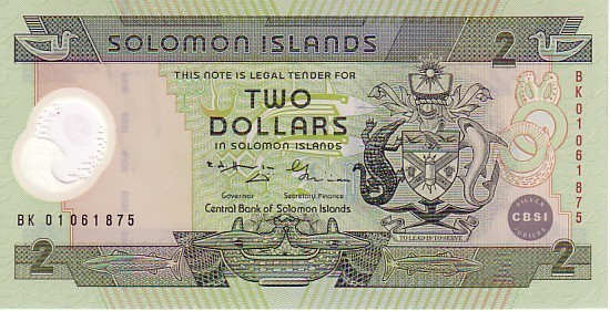 SALOMON ISLANDS   2 Dollars émission De 2002 Polymer  ****BILLET  NEUF**** - Solomon Islands