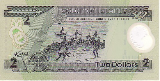 SALOMON ISLANDS   2 Dollars émission De 2002 Polymer  ****BILLET  NEUF**** - Salomons