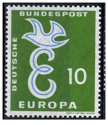 PIA - CEPT - 1958 - GERMANIA  -  (Yv 164-65) - 1958