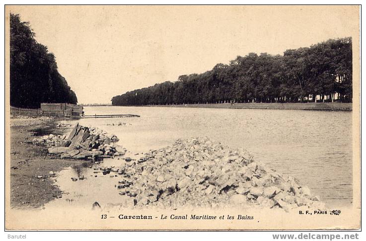 CARENTAN - Le Canal Maritime Et Les Bains - Carentan